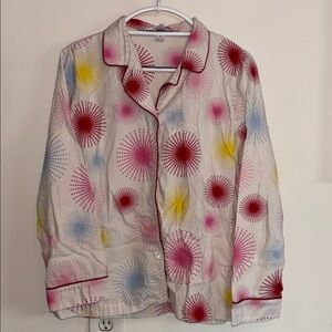 Victoria’s🩷Secret Starburst 100% Cotton 2-piece Flannel Pajama Set, Size Medium